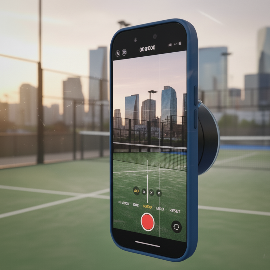 Racquet Padel Camera Houder