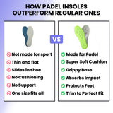 Racquet Padel Inlegzolen